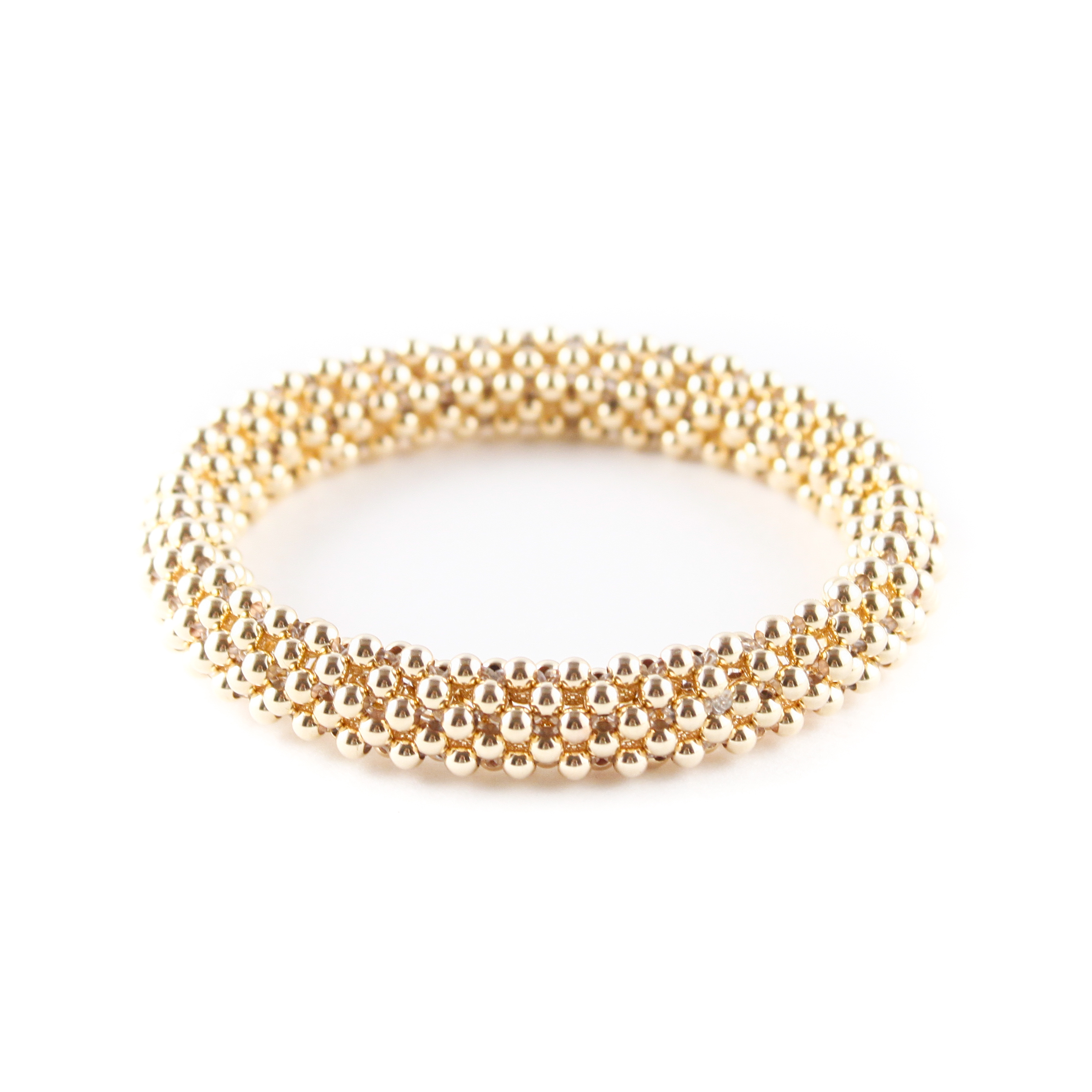 10K Gold Mesh Bracelet