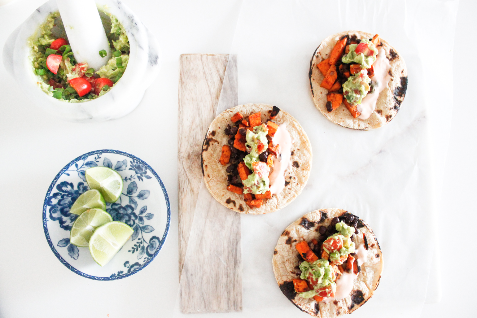 easy sweet potato tacos – Meg McMillin