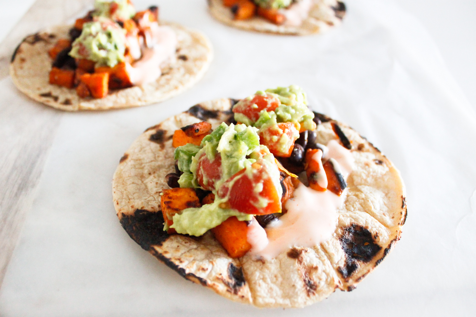 easy sweet potato tacos – Meg McMillin