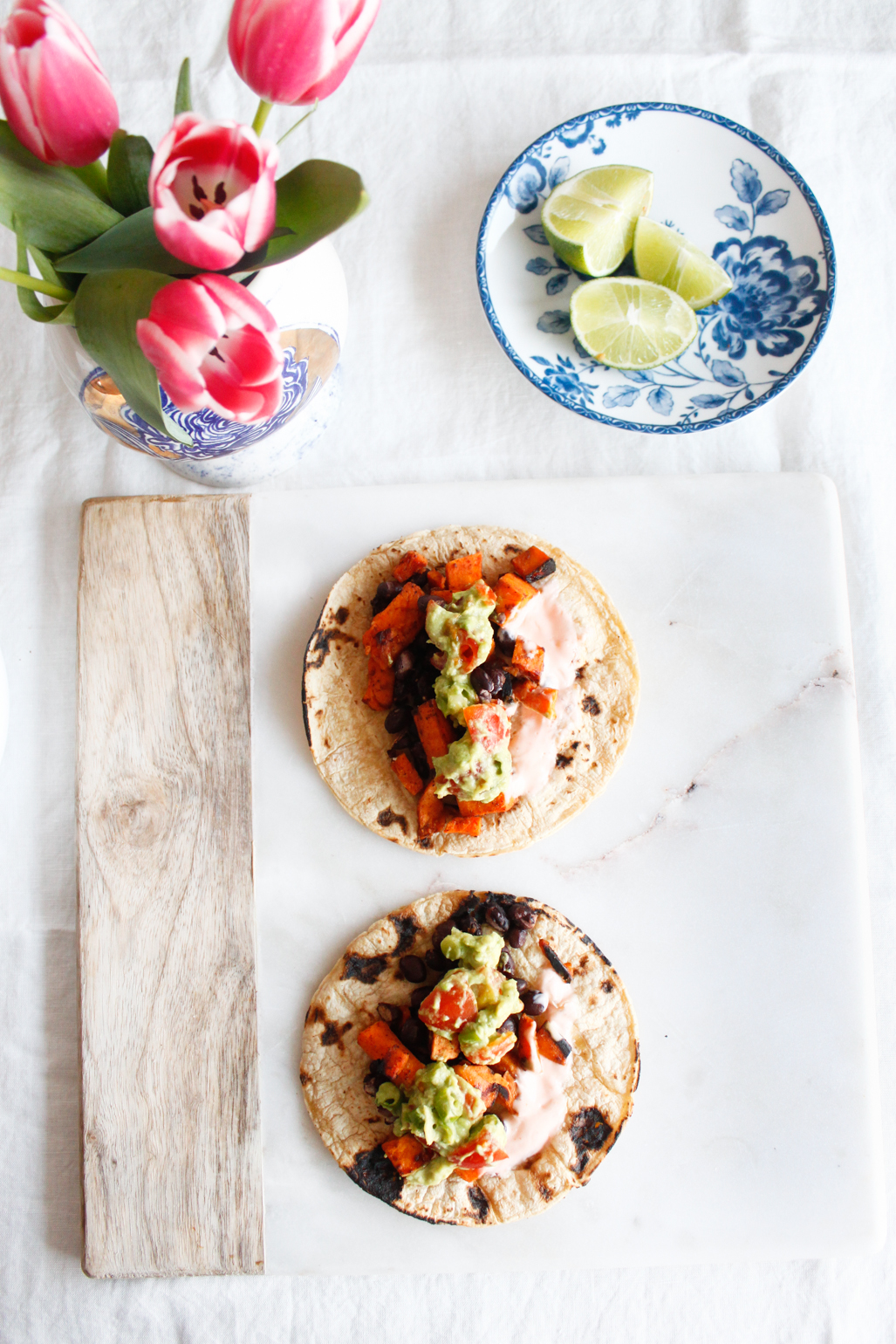 easy sweet potato tacos – Meg McMillin