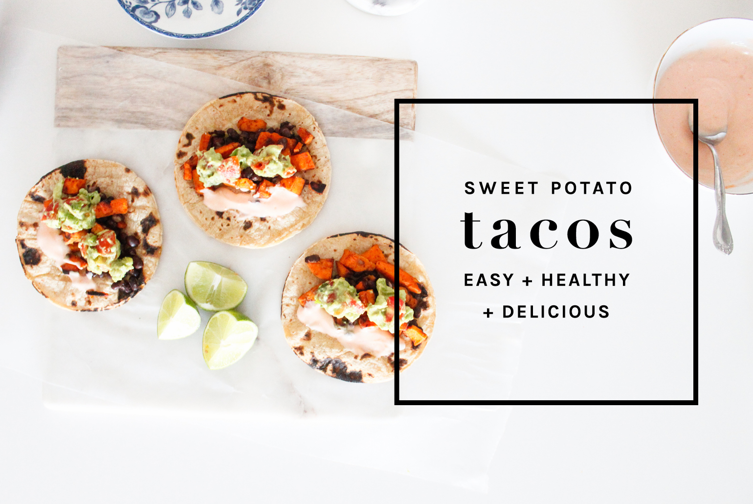 easy sweet potato tacos – Meg McMillin