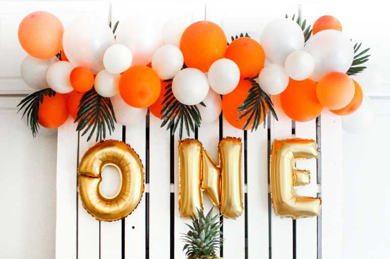 how to make an easy balloon arch – Meg McMillin