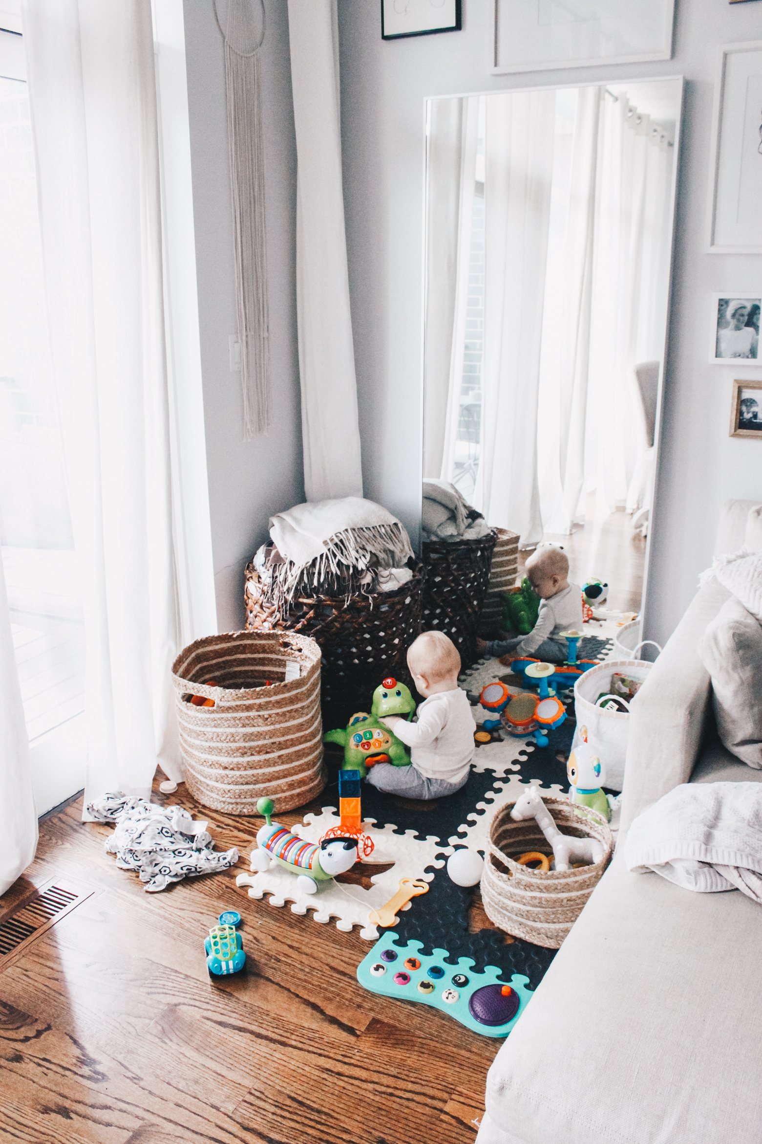 small play area in living room