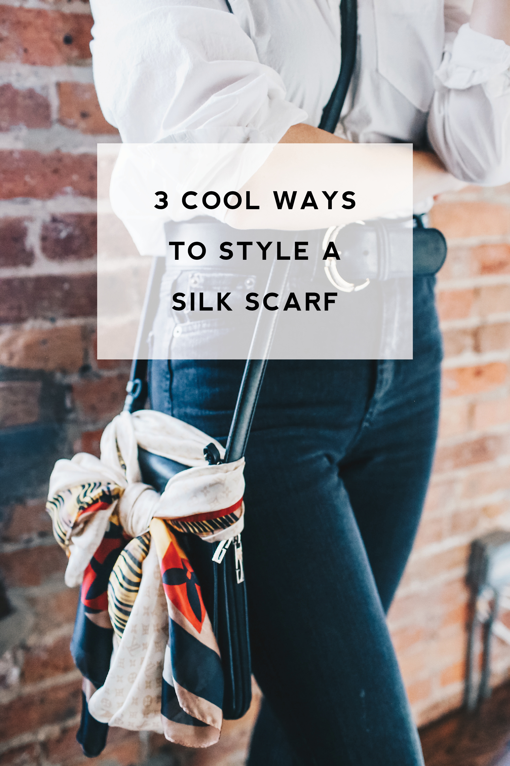 3 Ways to Tie a Silk Scarf - Jeans and a Teacup