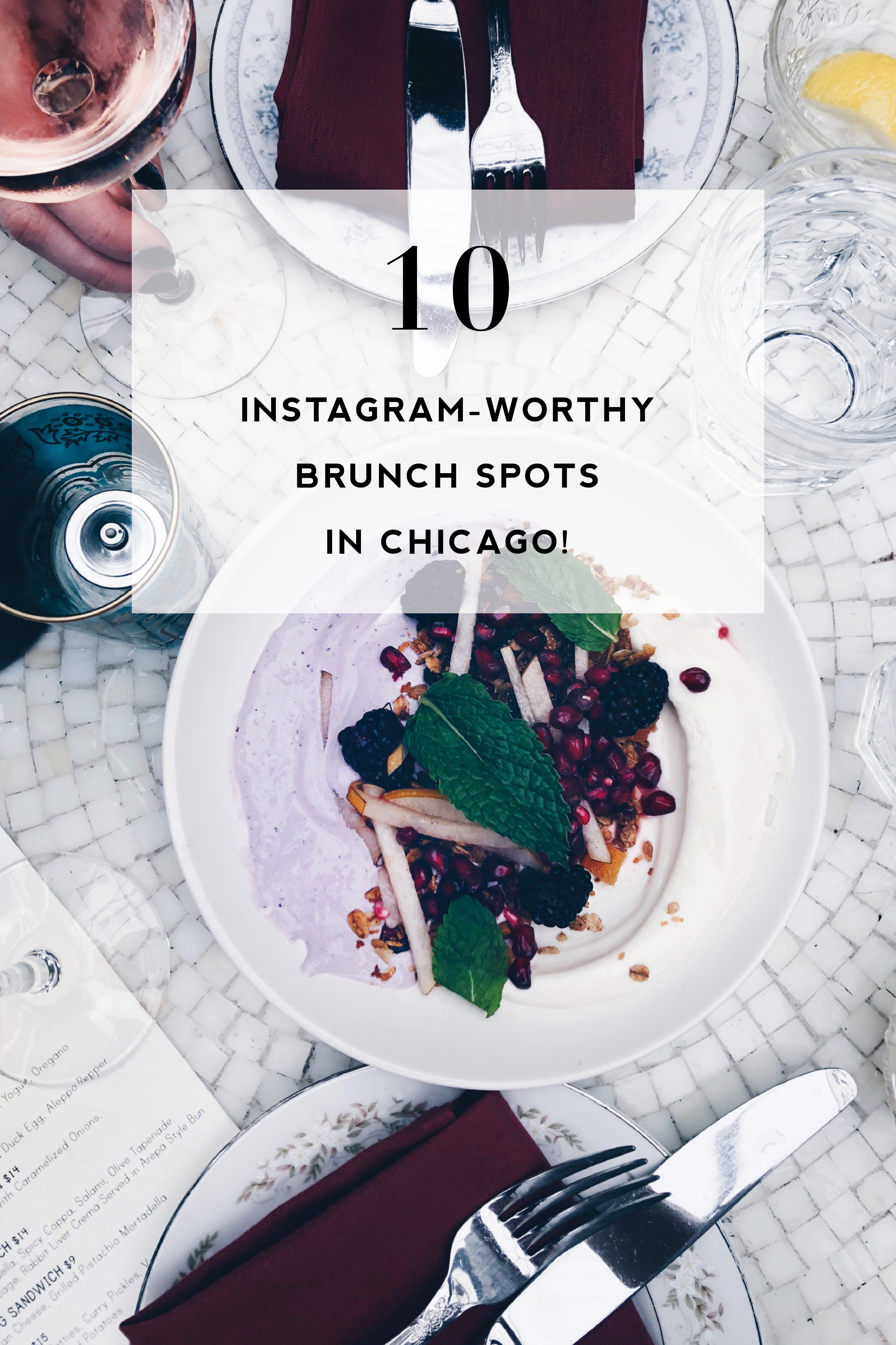 10 of the prettiest + Instagram-worthy brunch places in Chicago – Meg  McMillin