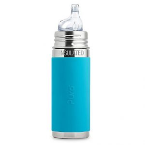 PSA! Simple modern is a brand that makes flasks, water bottles, lids AND  sippy cups. Their sippy lids fit most wide mouth water containers. I  switched the lids and now I can