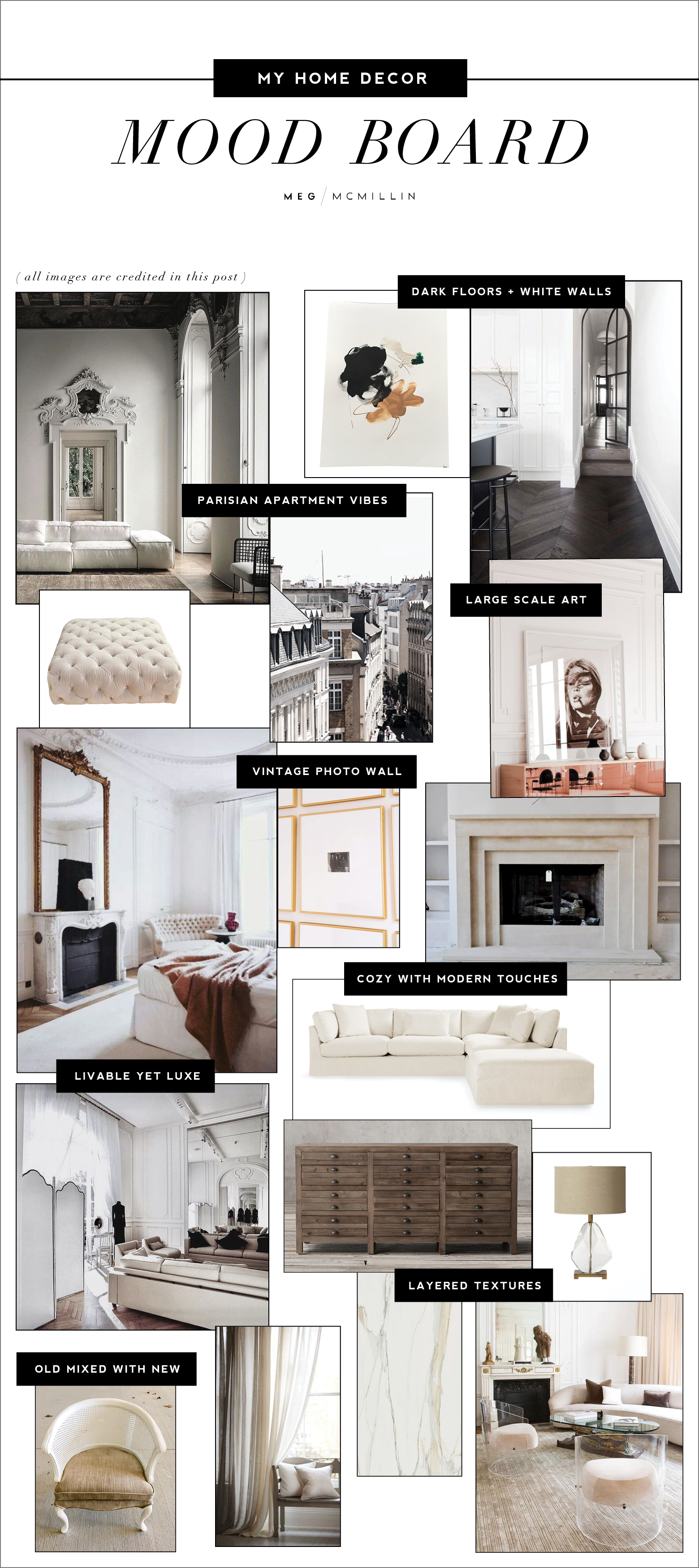 House Update My Home Decor Mood Board Meg Mcmillin