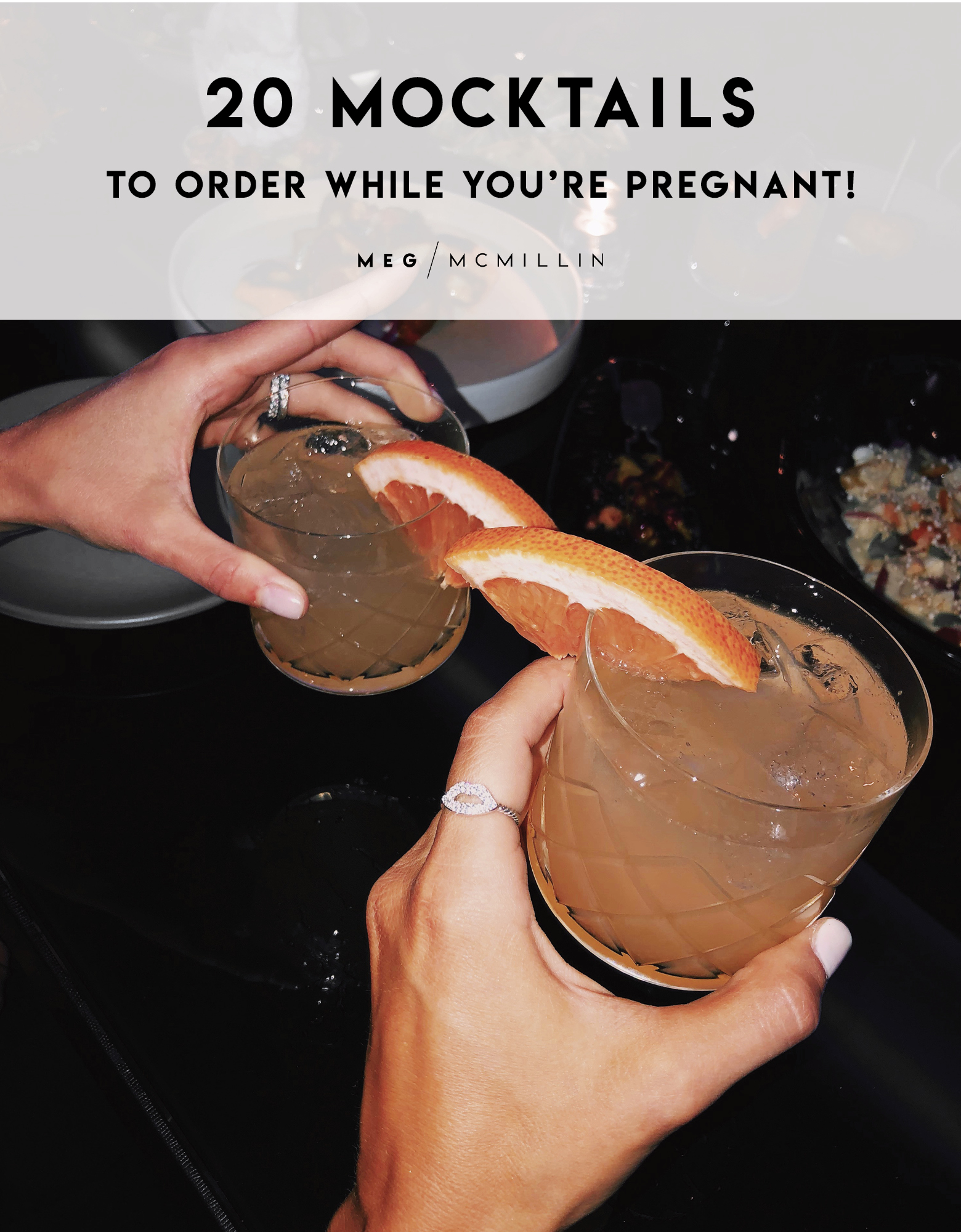 20 mocktails to order while you're pregnant! – Meg McMillin