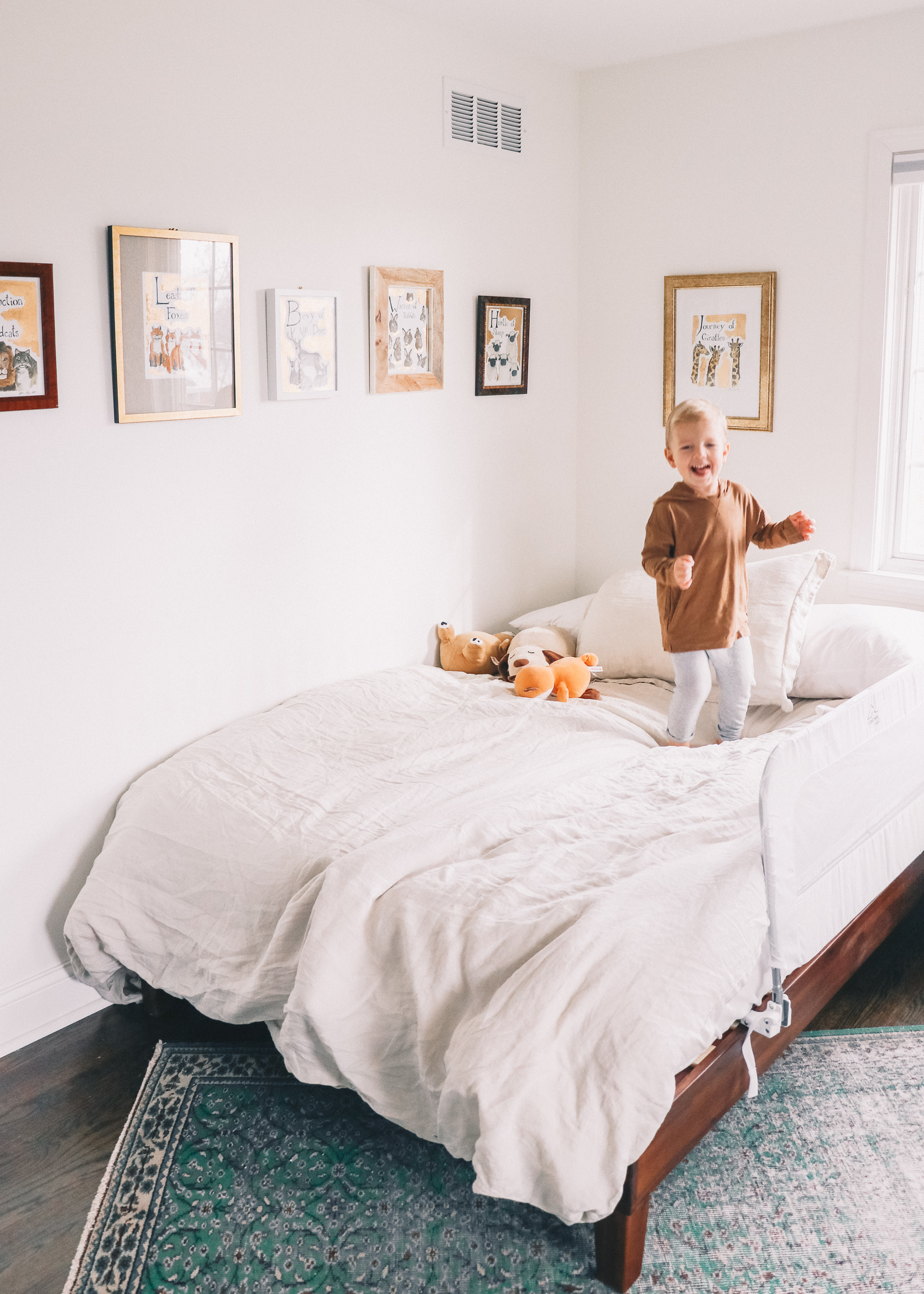 transitioning into a big kid bed: my tips and favorite products