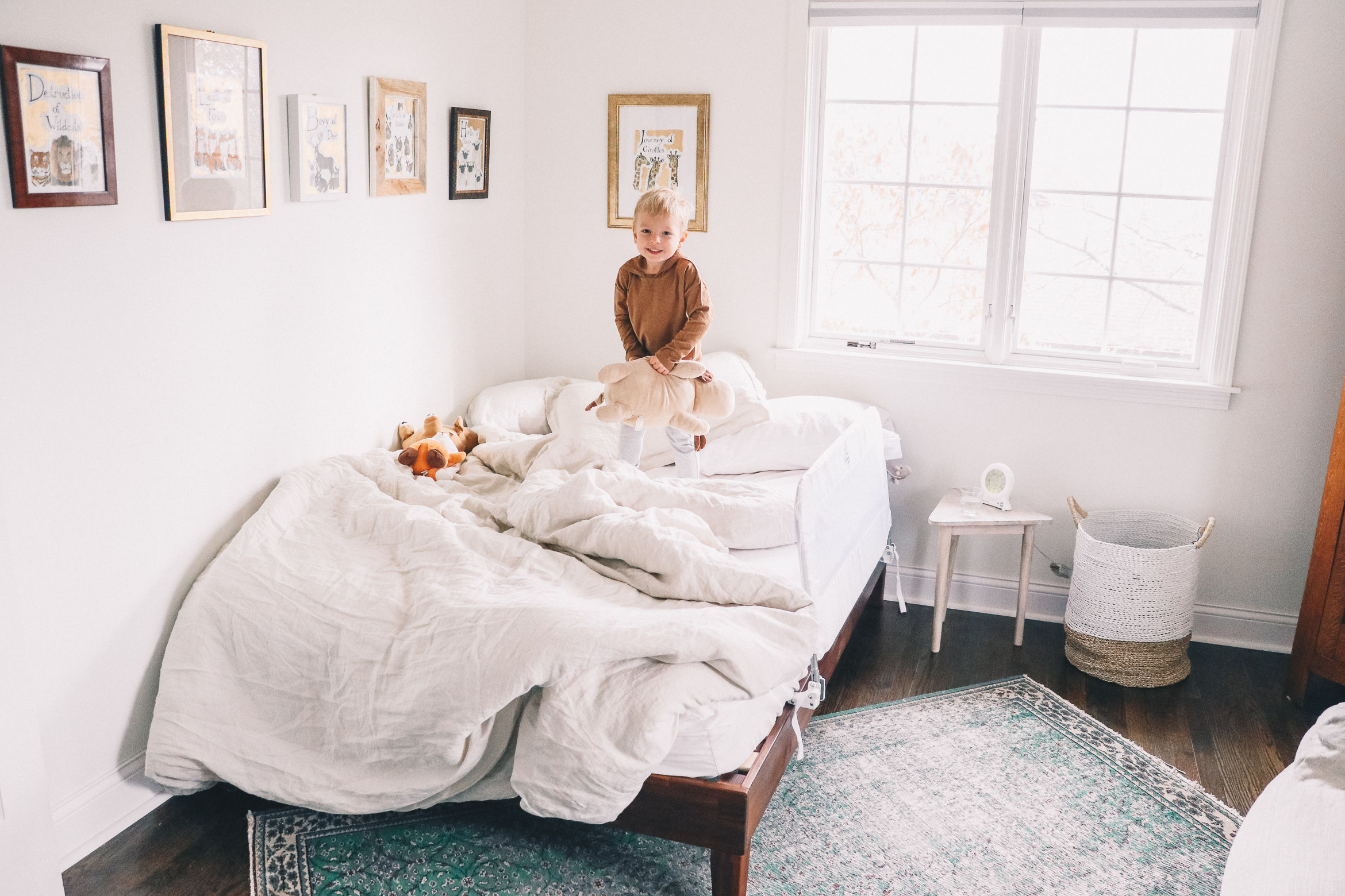 transitioning into a big kid bed my tips and favorite products!